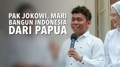 Profil Staf Khusus Presiden Dari Papua Gracia Billy Mambrasar