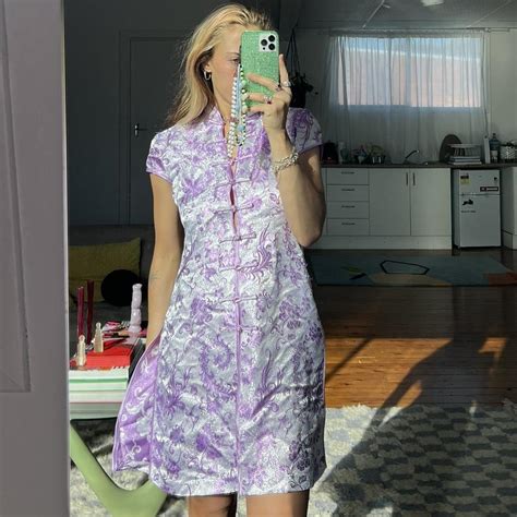 Women S Purple Dress Depop