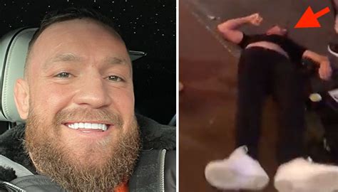 Ufc La Réaction épique De Conor Mcgregor Au Gros Ko De Nate Diaz Dans La Rue