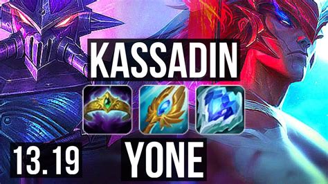 Kassadin Vs Yone Mid Rank Kassadin Quadra Legendary