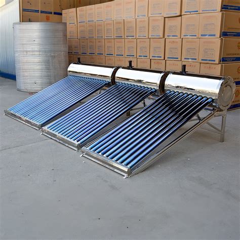 Non Pressurized 200L Home Heating System Solar Water Heater China