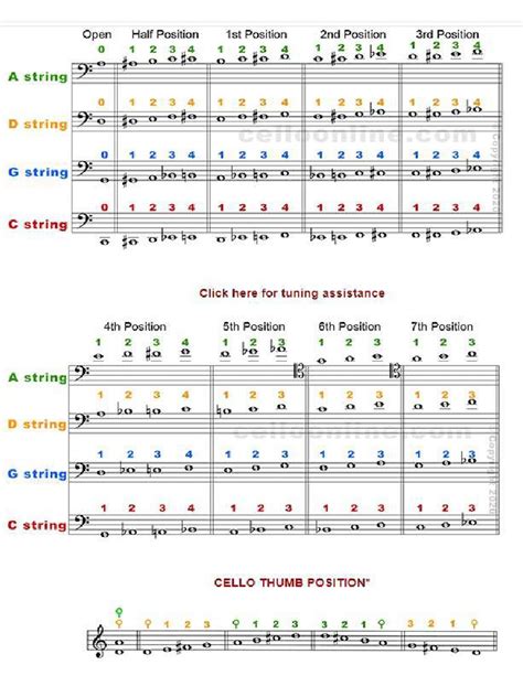 finger positions