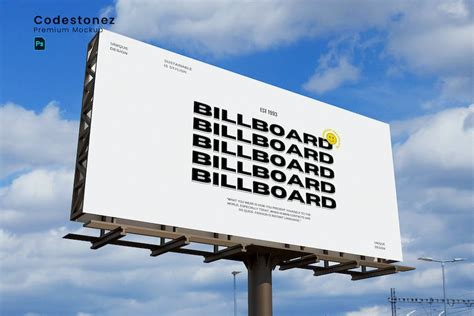 Billboard Mockup Realistic, Graphic Templates - Envato Elements