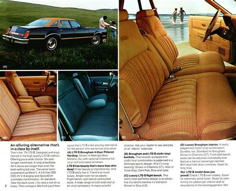 Ford Ltd Ii Brochure