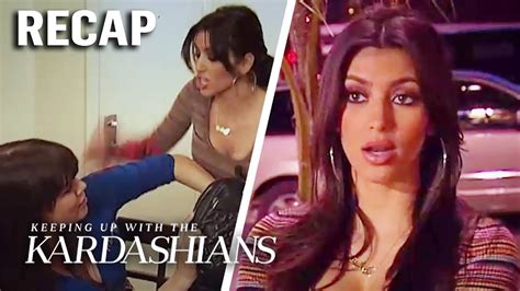 Kim Kardashian Fights Khloé Keeping Up With The Kardashians Recap S2