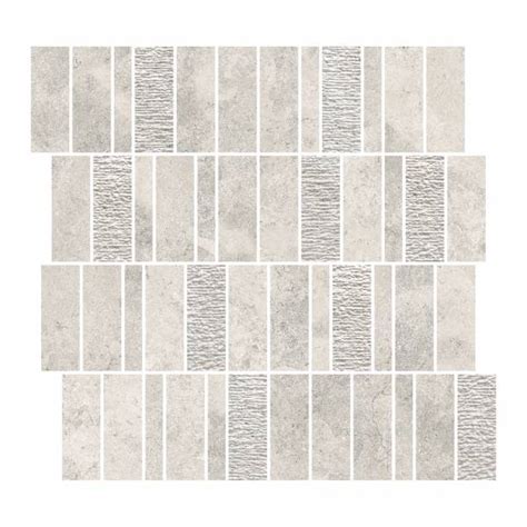 PEDRA AZUL IVORY MOSAICO MIX Mosaic Tile Pedra Azul Collection By