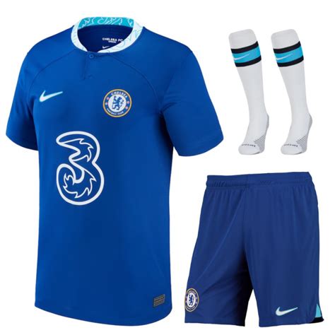 MAILLOT KIT ENFANT CHELSEA DOMICILE 2022 2023 Foot Soccer Pro