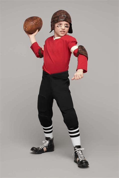 √ Boys Football Player Costume