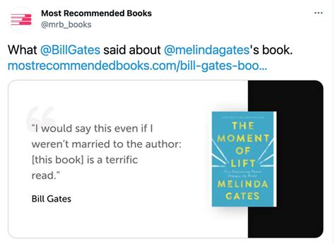 Bill Gates Reviewing Melinda Gates' Books | Scrolller