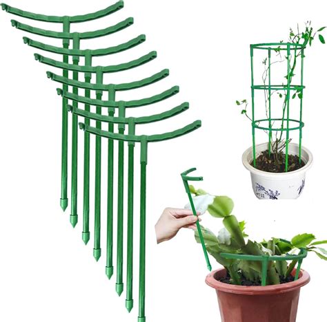 Belit 12 Pack Plant Support Stake Half Round Plant