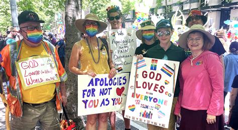 Our Redeemer S At The Pride Parade Our Redeemer S Lutheran Church