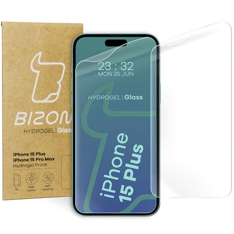 Folia Hydro Elowa Na Ekran Bizon Glass Hydrogel Front Do Iphone Plus