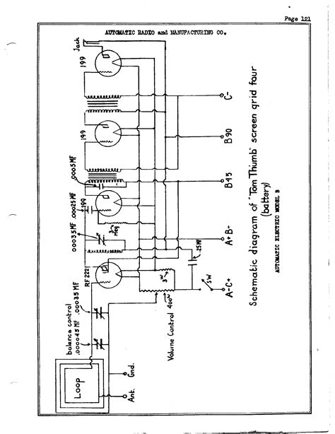 Automatic Radio Mfg Co Tom Thumb Antique Electronic Supply