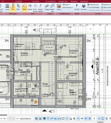 Bauplan Selber Zeichnen Erstellen Mit Der Plan Architekt Software