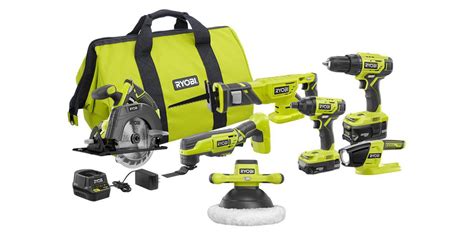 RYOBI's ONE+ 18V Cordless 7-Tool Combo Kit is down to just $199 (Reg. $349)