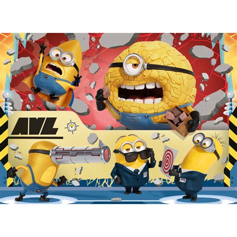 Ravensburger Minions 2 The Rise Of Gru 4x 100 Piece Jigsaw Puzzle