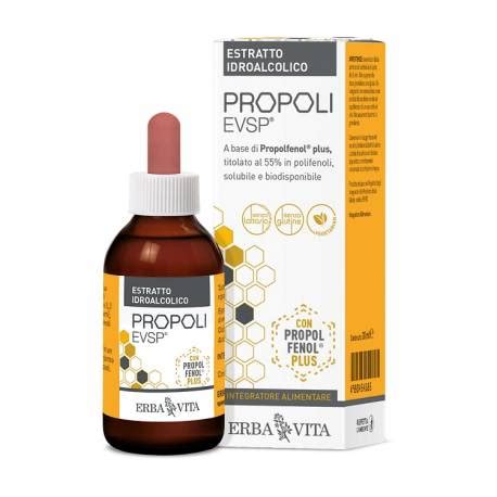 Erba Vita Propoli EVSP Estratto Idroalcolico 30 Ml Farmacia Igea