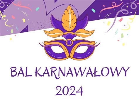 Bal Karnawałowy 2024 ogłoszenie Przedszkole Montessori