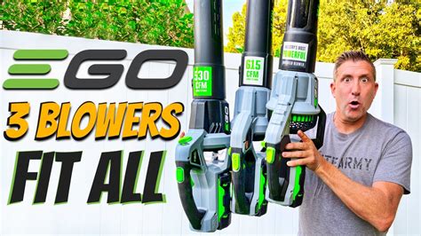 Best Battery Leaf Blowers Ego 56v Lineup Review 2022 Youtube