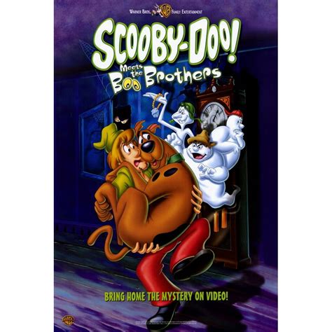 Scooby Doo Meets The Boo Brothers 1987 27x40 Movie Poster