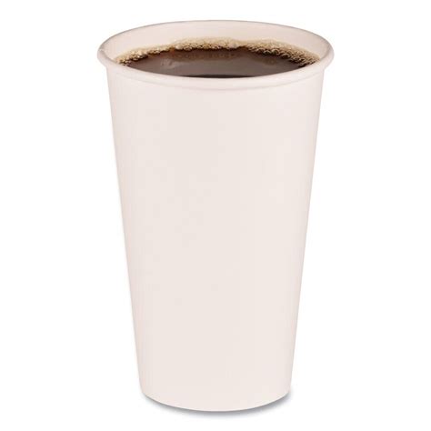 Boardwalk Wht16hcup Paper Hot Cups 16oz White For Sale Online Ebay