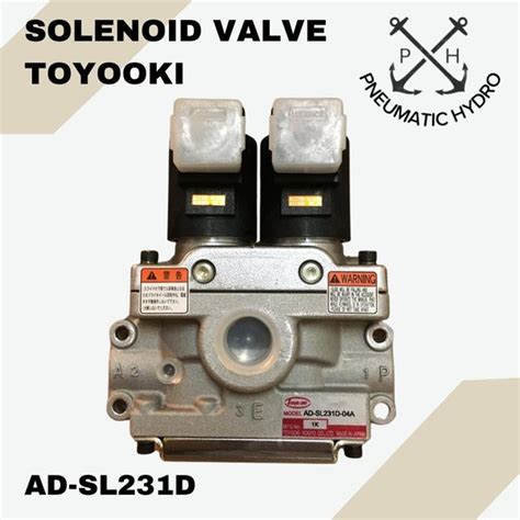 Jual Solenoid Valve TOYOOKI AD SL231D Di Lapak Pneumatic Hydro Bukalapak