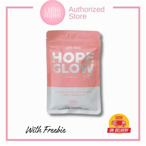 Luna Aura Hope Glow SUPER BIGGIE 60capsules Shopee Philippines