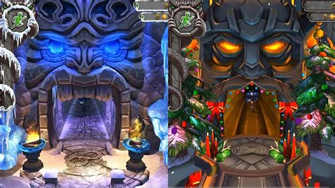 Temple Run 2 Frozen Shadows 2023 Vs Holiday Havoc Map YouTube