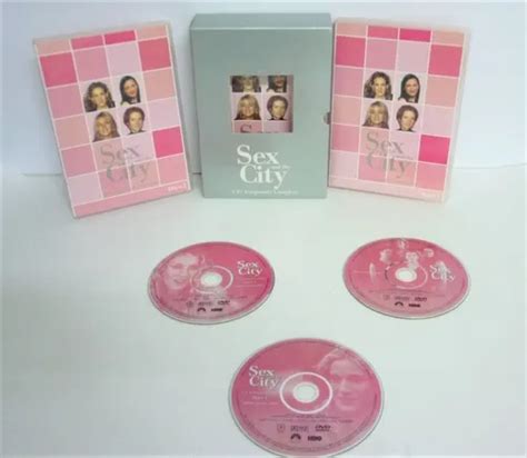 Dvd Box Sex In The City Temporada Completa Usado Mercadolivre