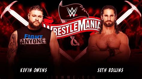 Seth Rollins Vs Kevin Owens Wwe Wrestlemania 362020 Full Storyline