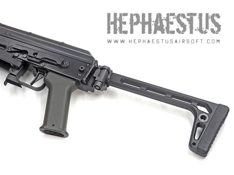 Hephaestus Ak Picatinny Rail Stock Adapter For Ghklct Ak Series With