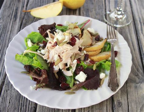 Grilled Pear Chicken Craisin Salad And Fit Friday Cooking With Ruthie