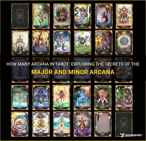 How Many Arcana In Tarot Exploring The Secrets Of The Major And Minor