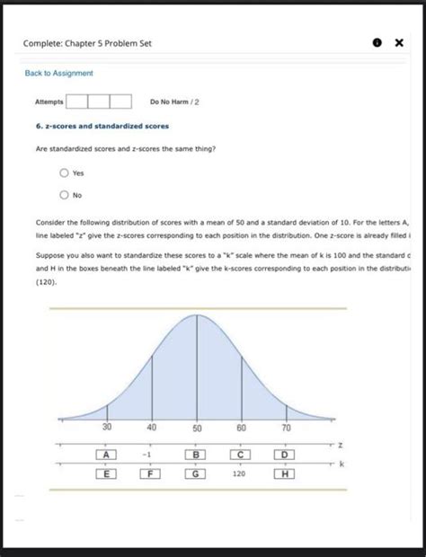 Solved Z Scores And Standardized Scores Are Standardized Chegg