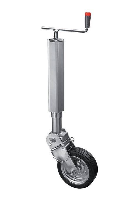 Type Sz Galvanized Wheel Jacks With Manual Turnover And Pin Locking