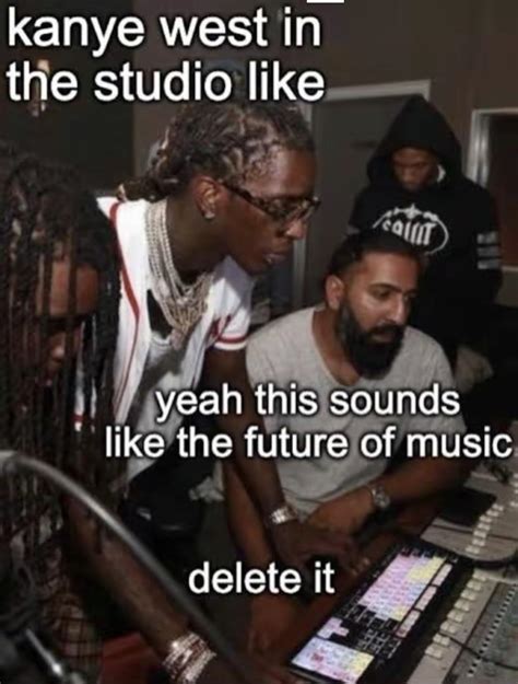 Which KanYe West song does this meme mean? : r/Kanye