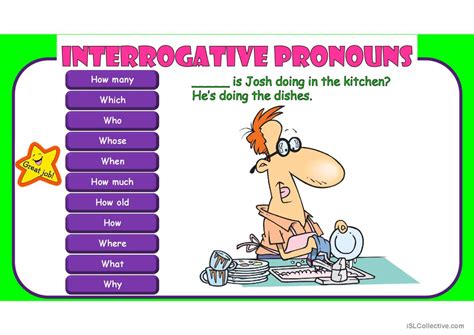 Interrogative Pronouns Quiz 2… English Esl Powerpoints