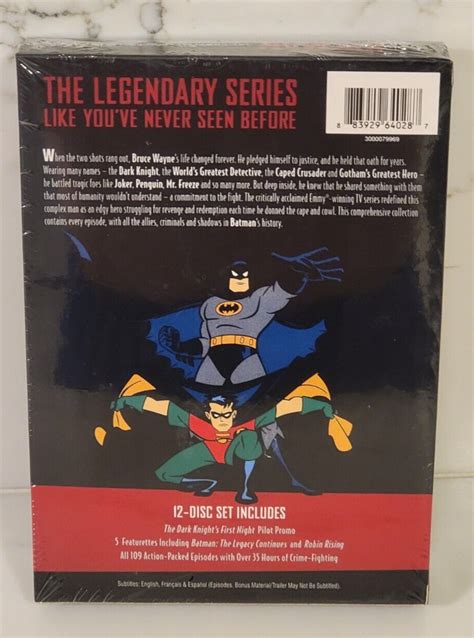 Batman The Complete Animated Series DVD 12 Disc Set Brand New