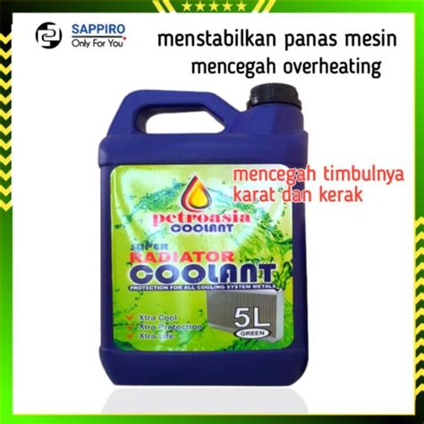 Air Raditor Coolant Mobil Motor Liter Anti Karat Coolant Radiator