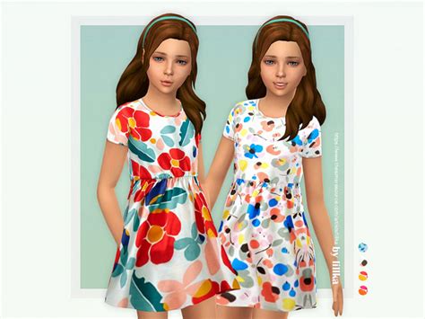 The Sims Resource Talia Dress