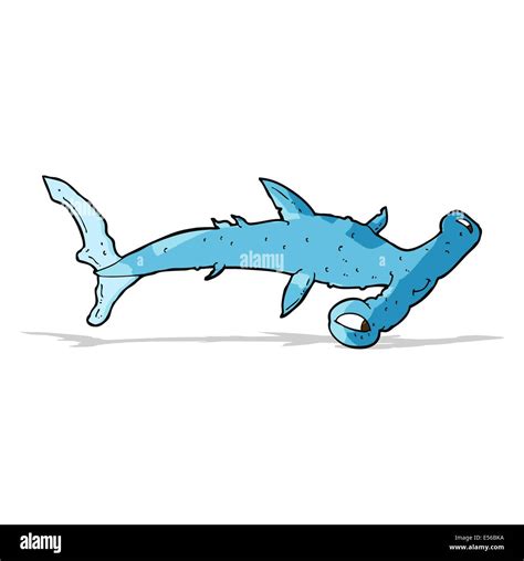 Cartoon Hammerhead Shark Stock Vector Image Art Alamy