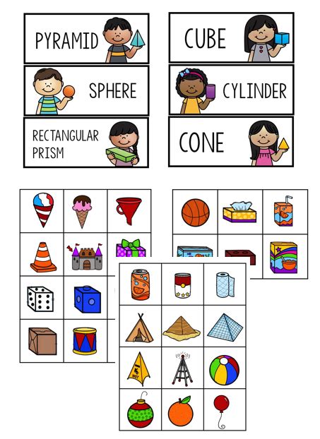 3D Shape Sorting – Mrs. Thompson's Treasures