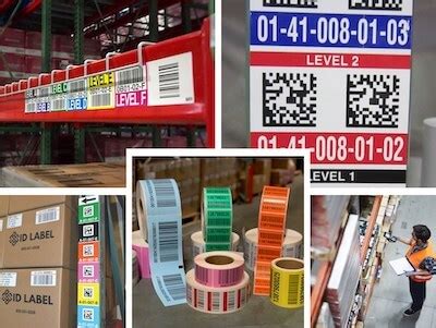 Warehouse Rack And Bin Location Labels ID Label Inc