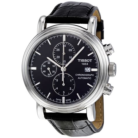 Tissot T Classic Carson Chronograph Automatic Black Dial Mens Watch T0684271605100 Watch