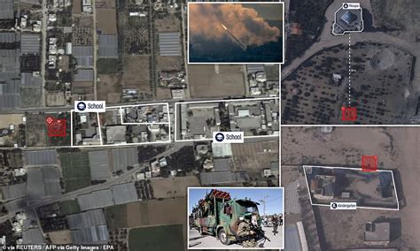 Hamas 'put rocket launch sites beside a kindergarten', Israel claims ...