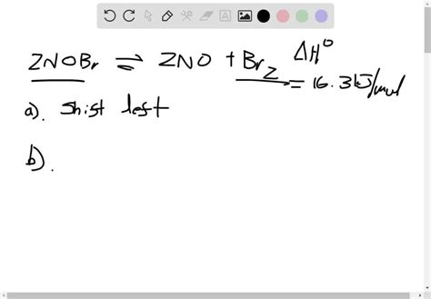 Solvedfor Each Of The Following Reactions A Wrile The Equilibrium