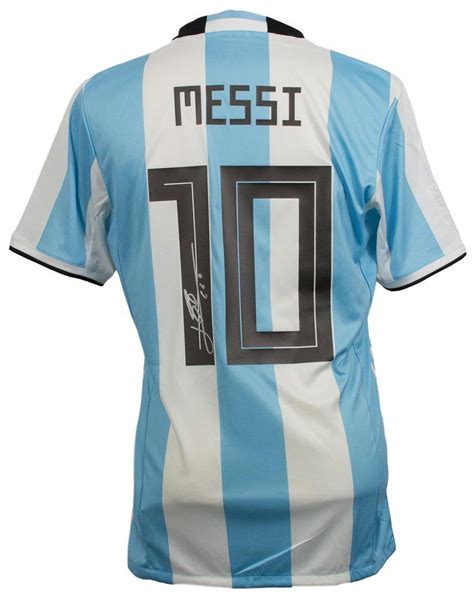 √ Lionel Messi Signed Jersey