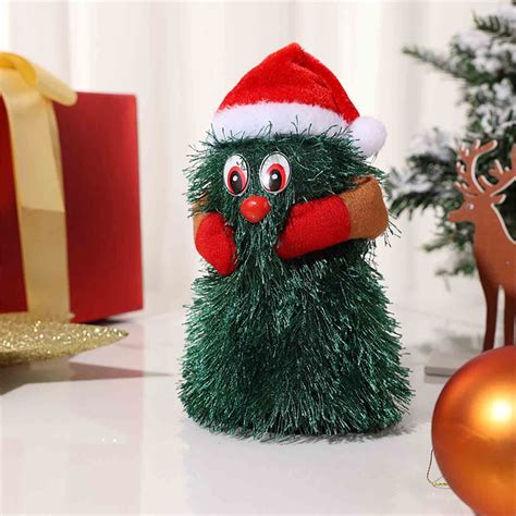 Sdjma Electric Christmas Tree Singing And Dancing Christmas Plush Toy