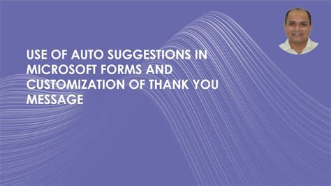 Ms Forms Recommendation And Custom Thank You Message Microsoft