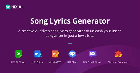 Song Lyrics Generator: Make Your Own Songs with AI